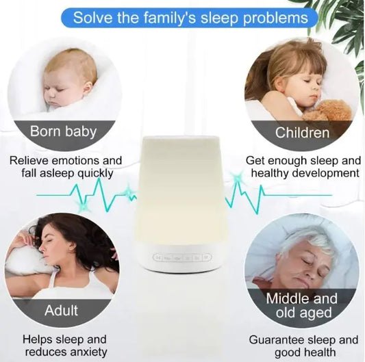 USB Sleep Soother – White Noise, Nightlight & Calming Sounds